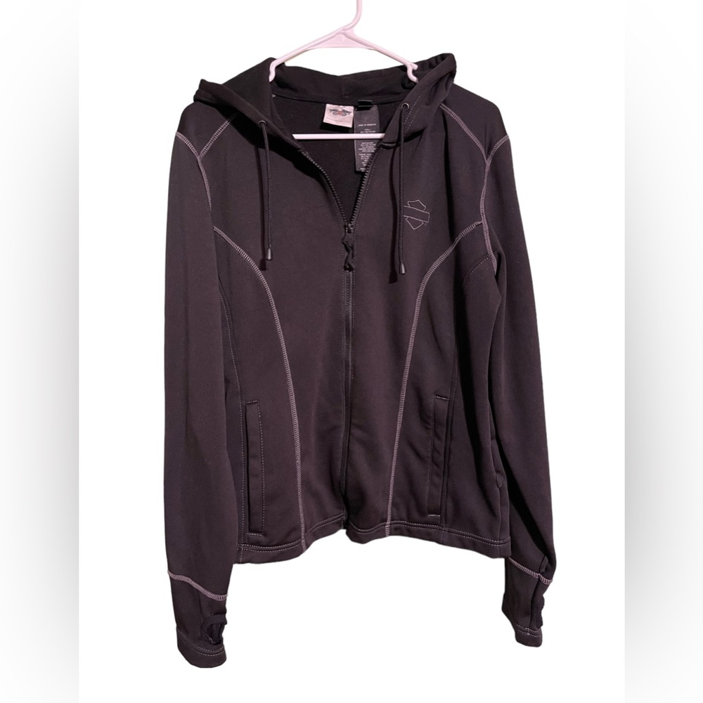 Harley Davidson women’s zip up sweatshirt